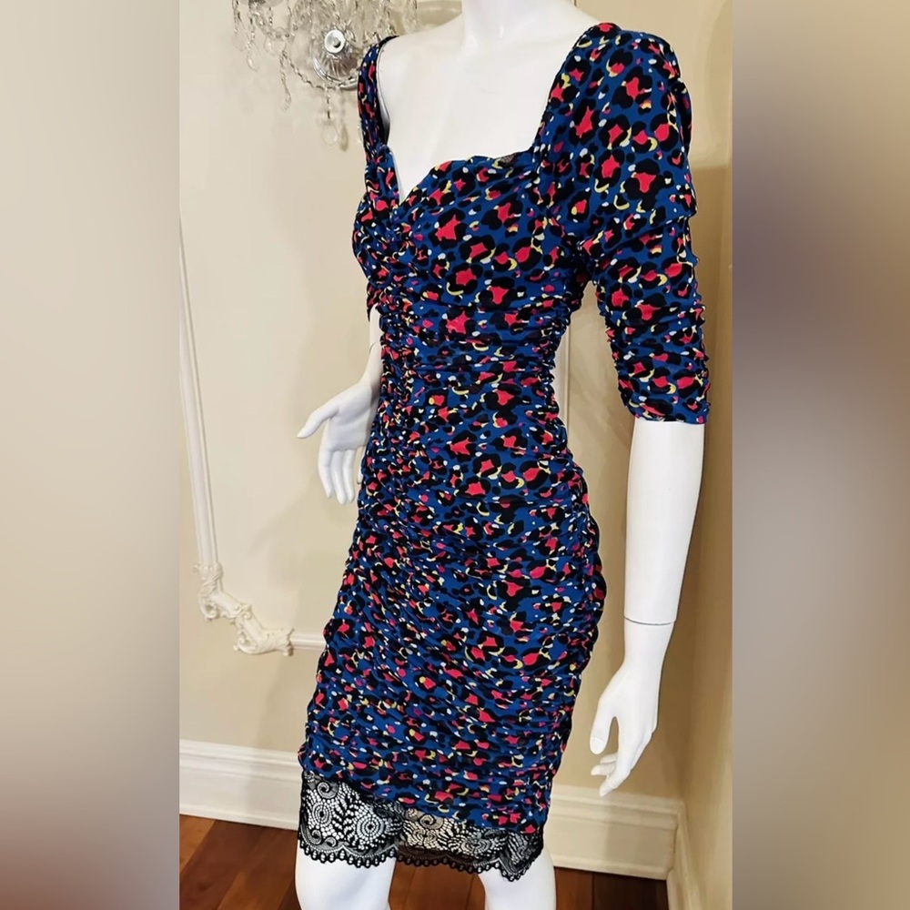 Isola Marras Women’s Blue Midi Dress Size 38IT